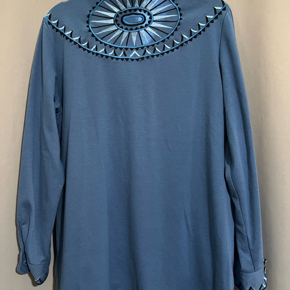 Vintage Bob Mackie track suit size large wearable art! - Picture 3 of 3